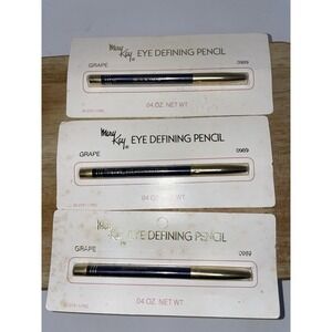 New old Stock Mary Kay Eye Defining Pencil Grape 0989 RETIRED .04 OZ. Lot Of 3